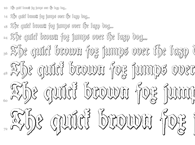 Schneider Buch Deutsch font waterfall